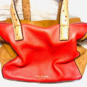 Red Isaac Mizrahi Handbag